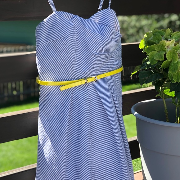 Iz Byer Dresses & Skirts - 🦊 ❤️ 4 for $15 Blue & White Striped Dress